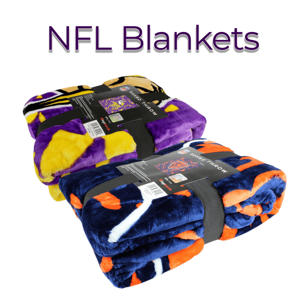 NFL Blankets HappyFeet Slippers