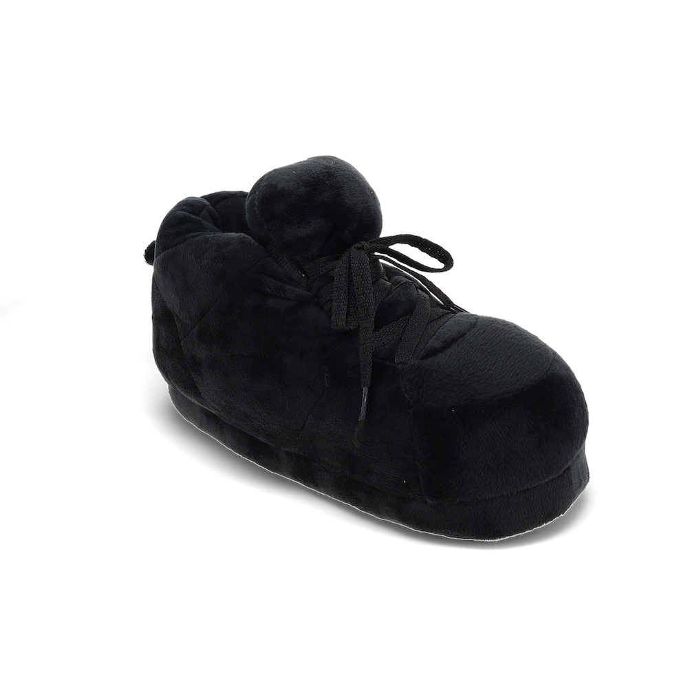 All Black HappyFeet Sneaker Slippers
