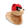 Flipemz Bear to SuperBear Flipemz Reversible Animal Slippers