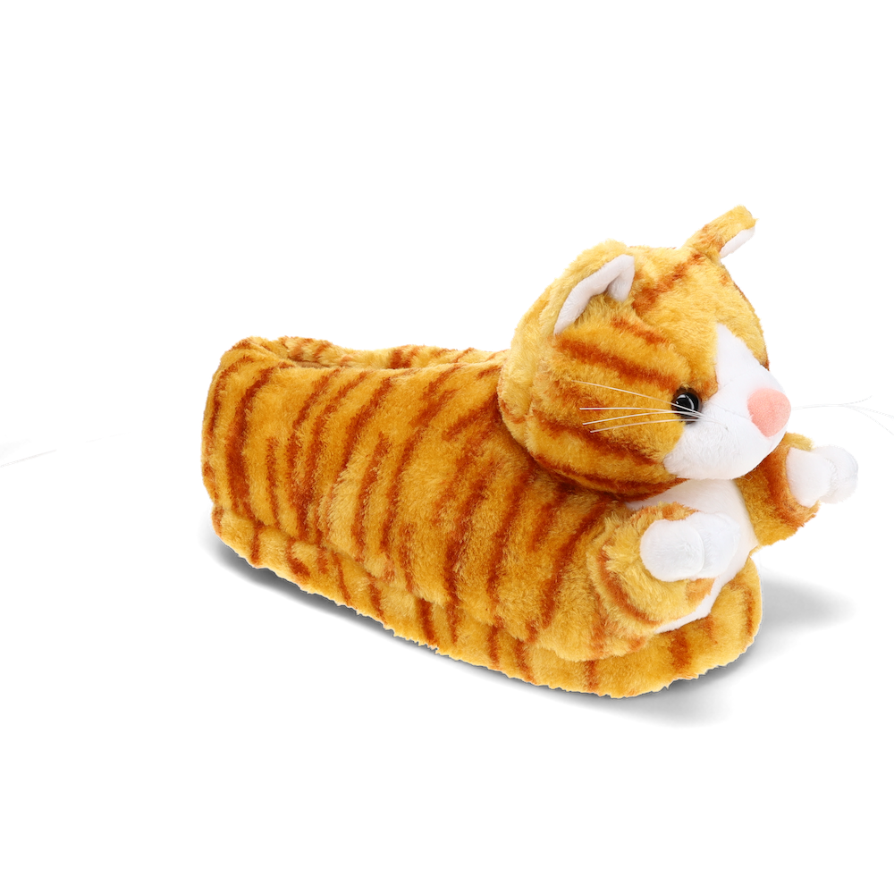 Tabby Cat Animal Slippers