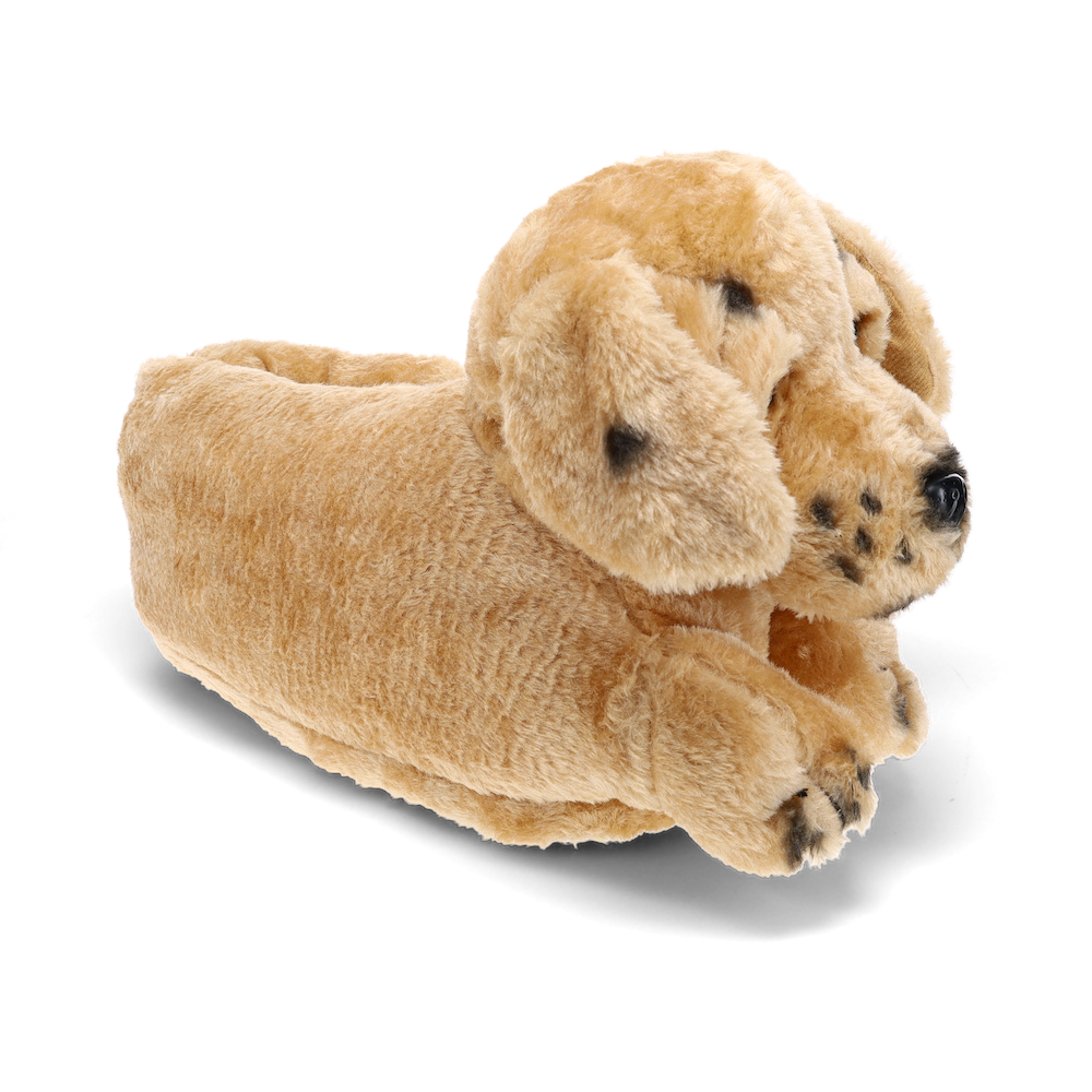 Yellow Lab Animal Slippers