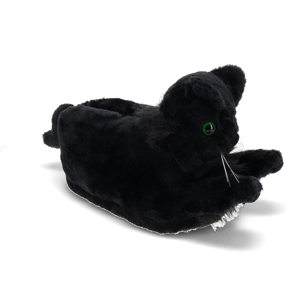 Black Cat Animal Slippers