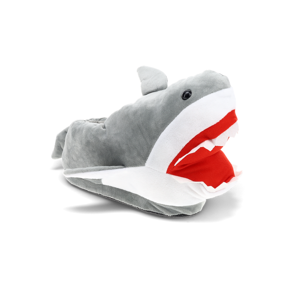 Jack the Great White Shark Animal Slippers