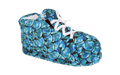 Teal Mermaid HappyFeet Sneaker Slippers