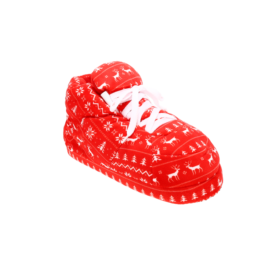 Ugly Sweater HappyFeet Sneaker Slippers