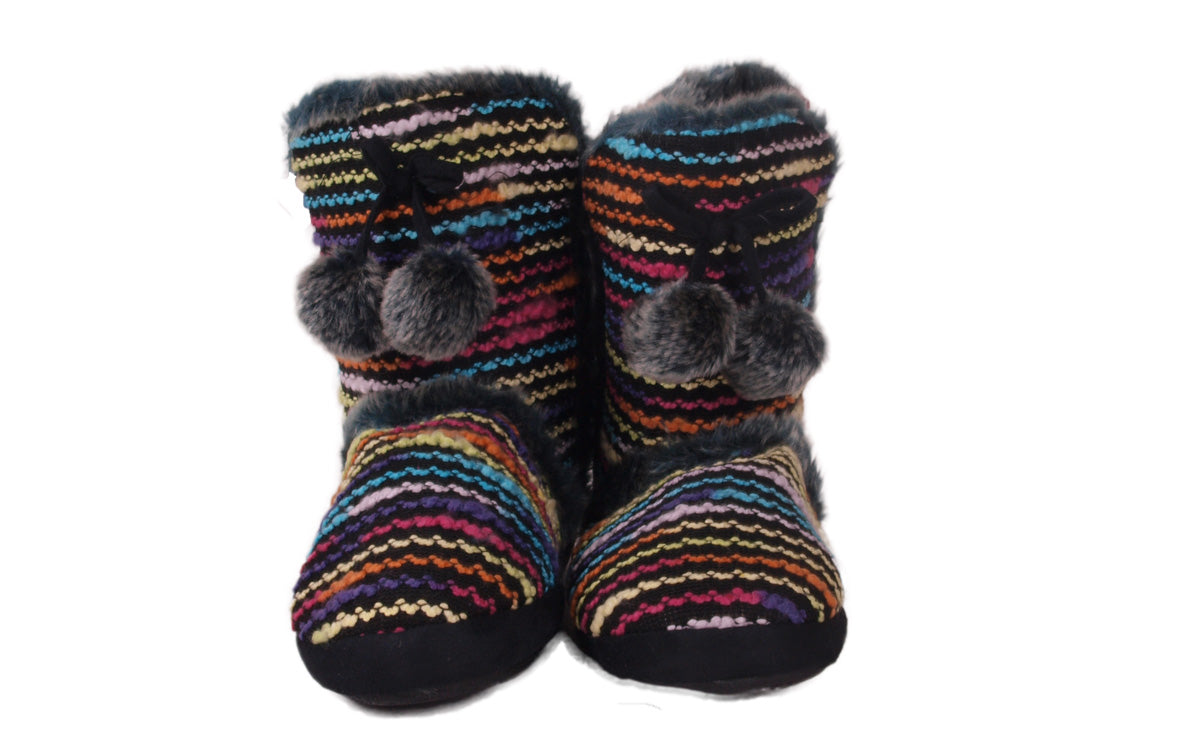 Multi Color Moccasin Boot