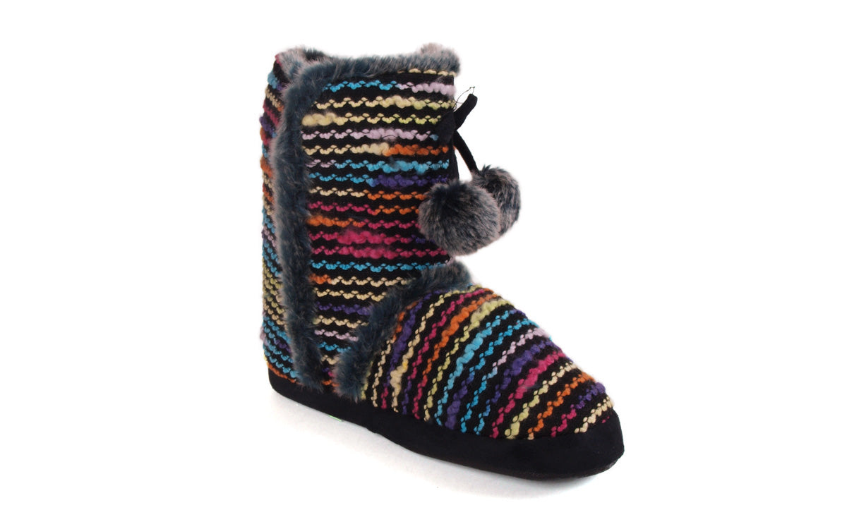 Multi Color Moccasin Boot