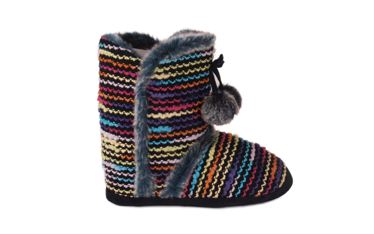 Multi Color Moccasin Boot