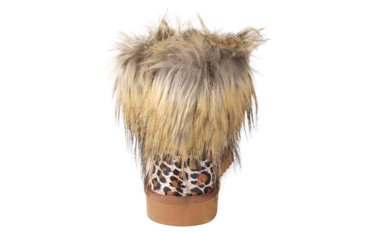 Leopard Faux Fur Boot