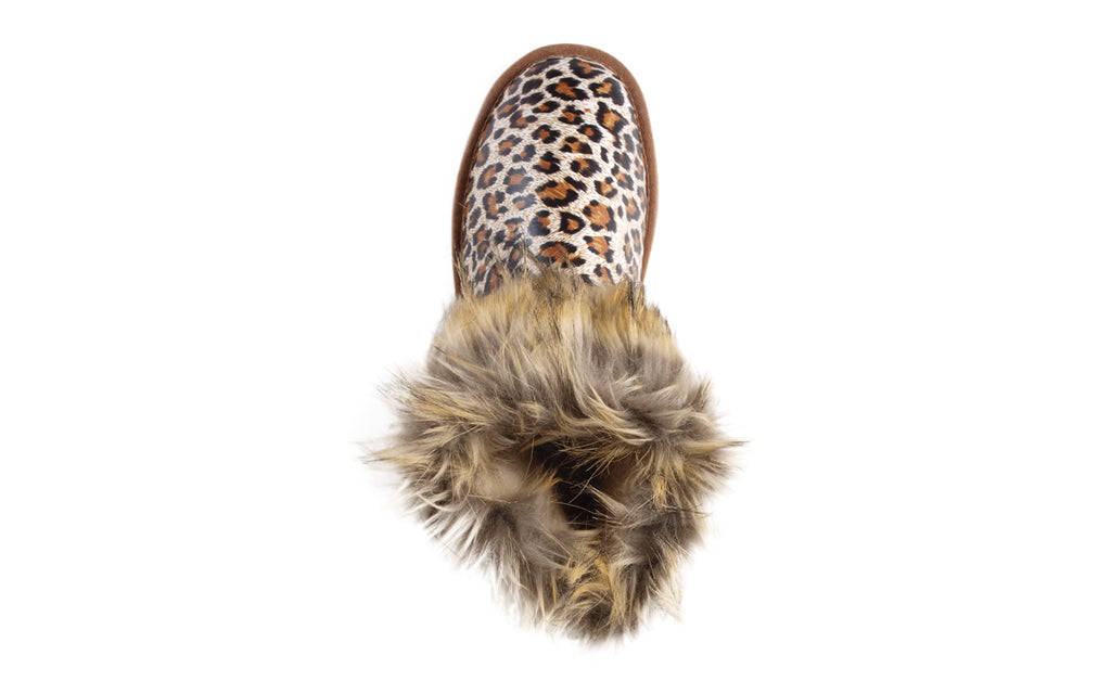 Leopard Faux Fur Boot
