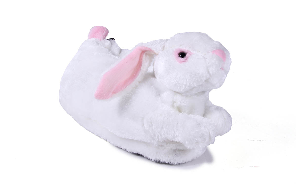 White Bunny Slippers – HappyFeet Slippers