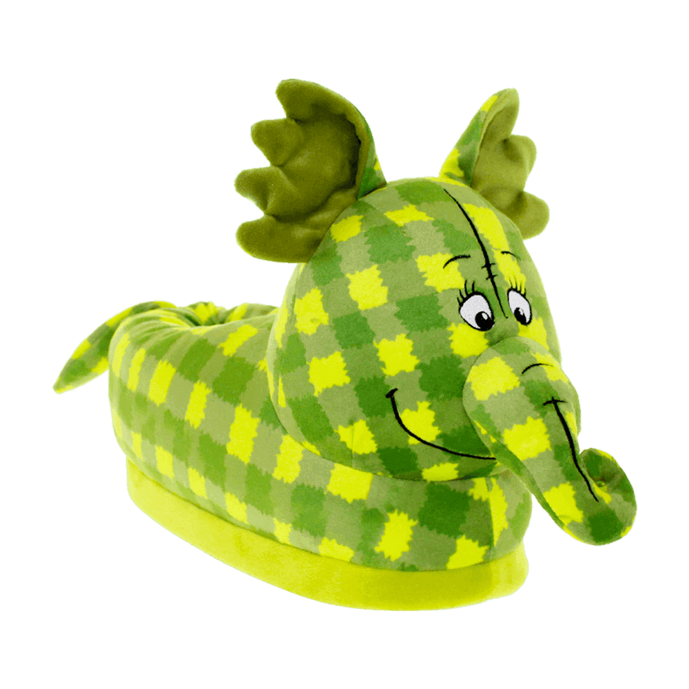 Green Heffalump Disney Character Slippers