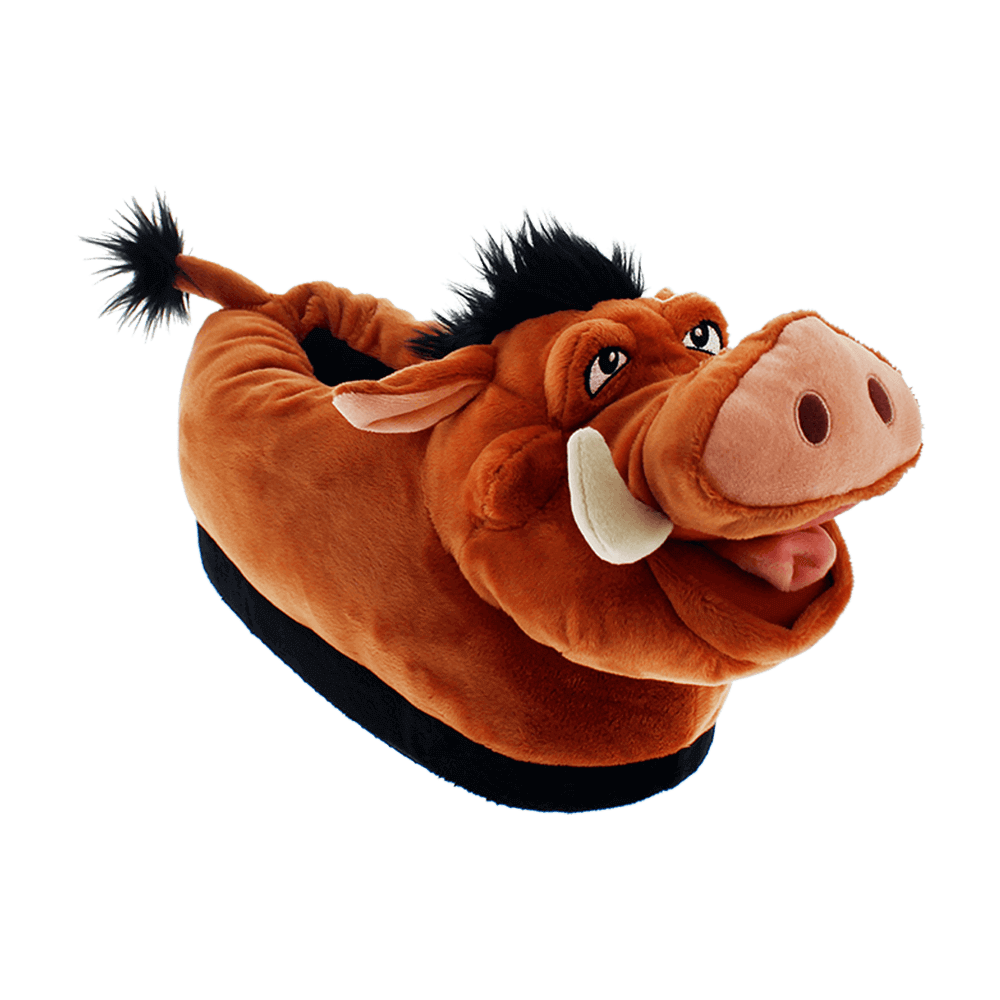 Pumbaa Disney Character Slippers