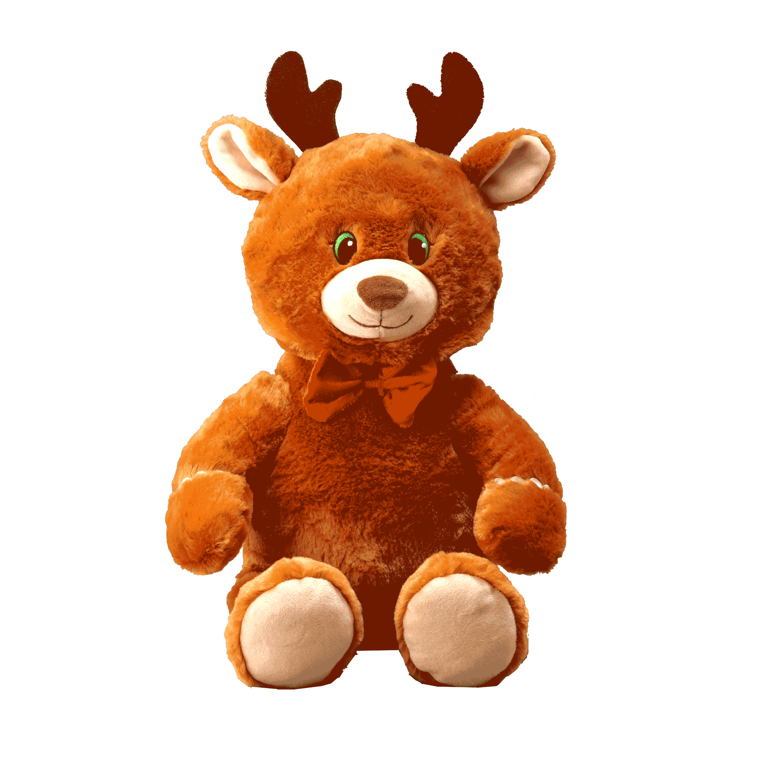 Reindeer to Gingerbread Man Flipemz Reversible Plush Toys