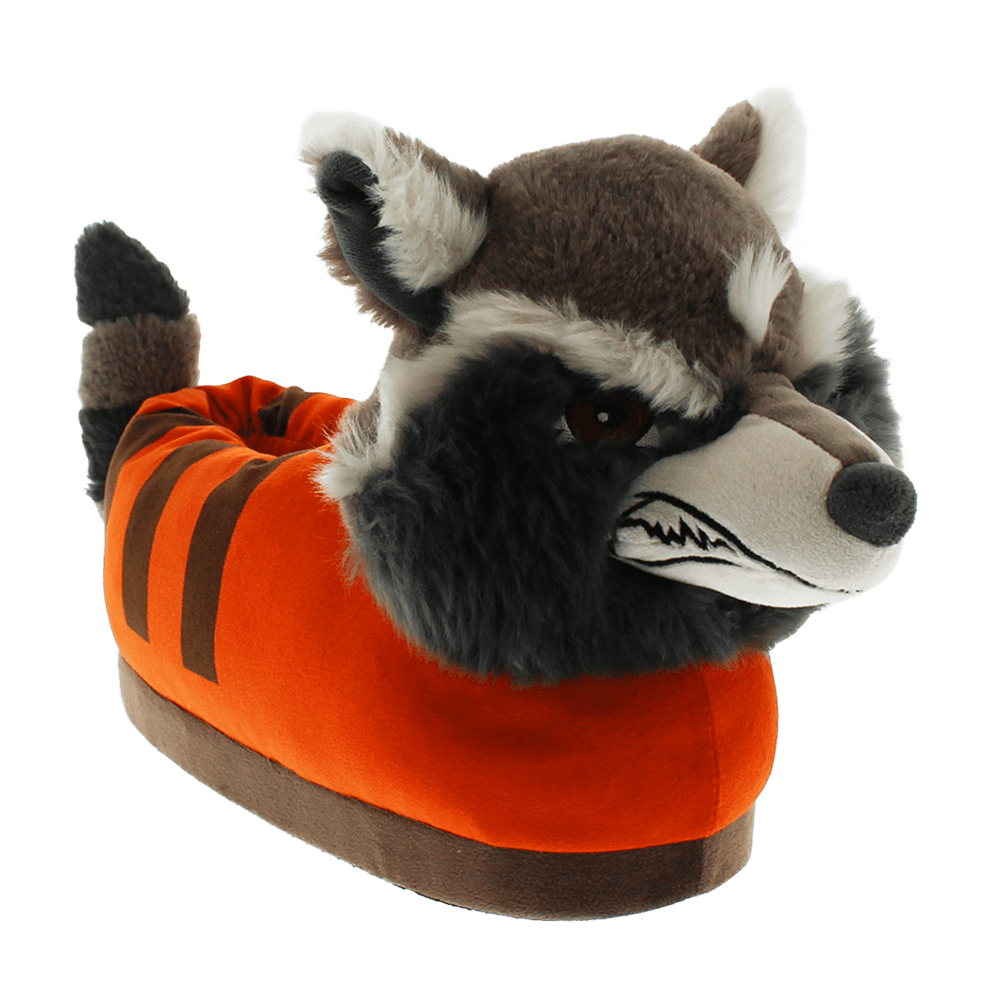 Rocket Marvel Character Slippers