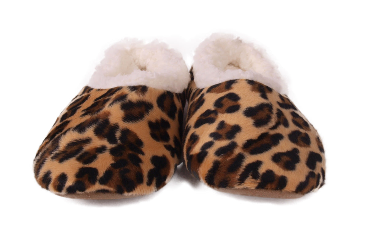 Brown Leopard Booties