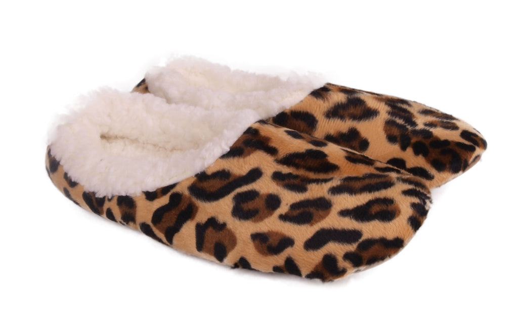 Brown Leopard Booties