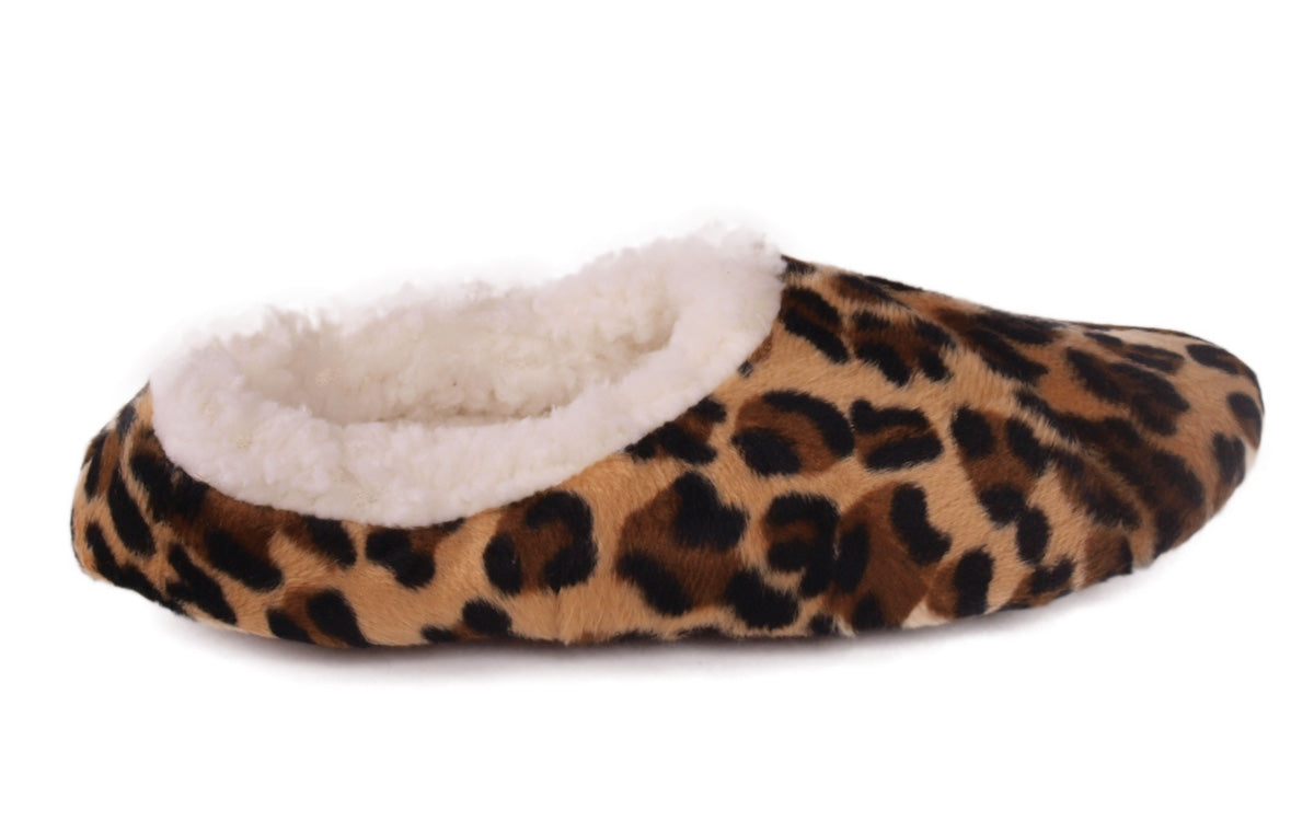 Brown Leopard Booties