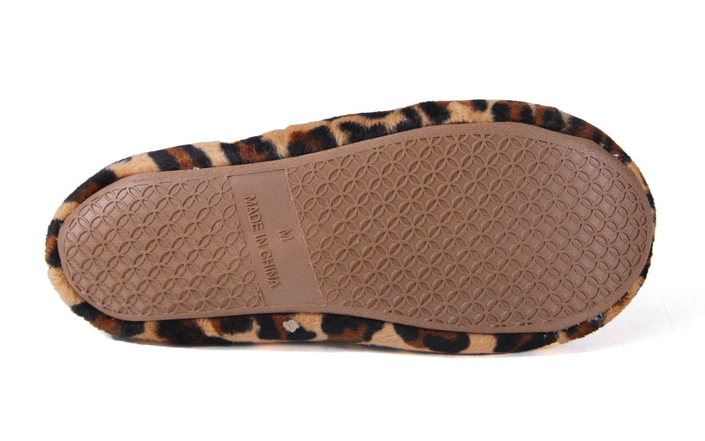 Brown Leopard Booties