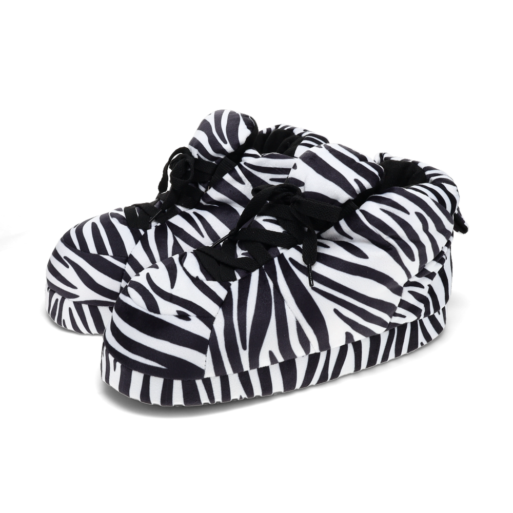Zebra slippers top