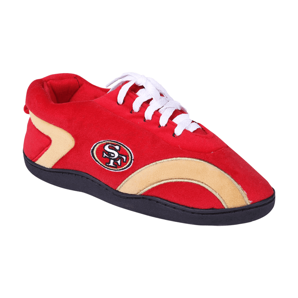 San Francisco 49ers All Around Slippers | Scuff Slippers – HappyFeet Slippers