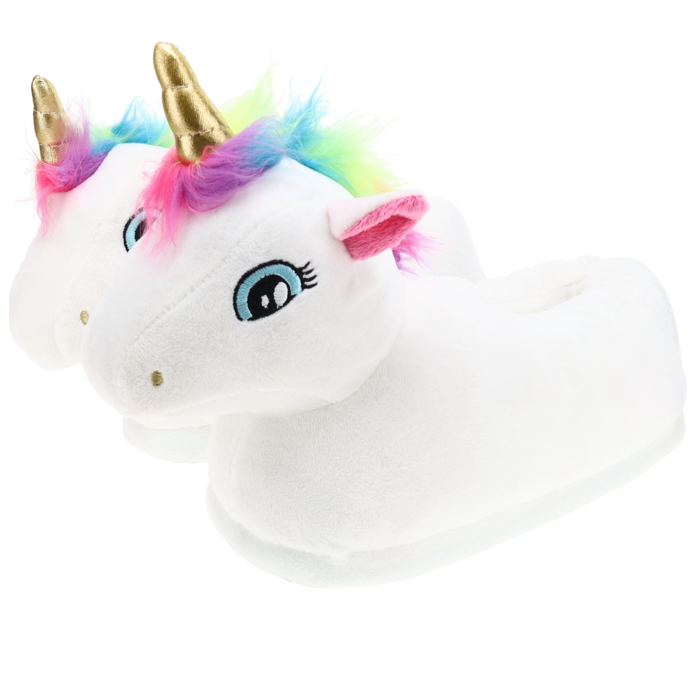 Happy feet slippers best sale unicorn