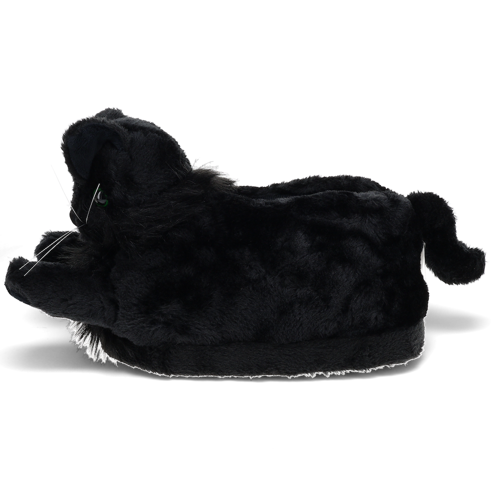 Black Cat Slippers HappyFeet Slippers