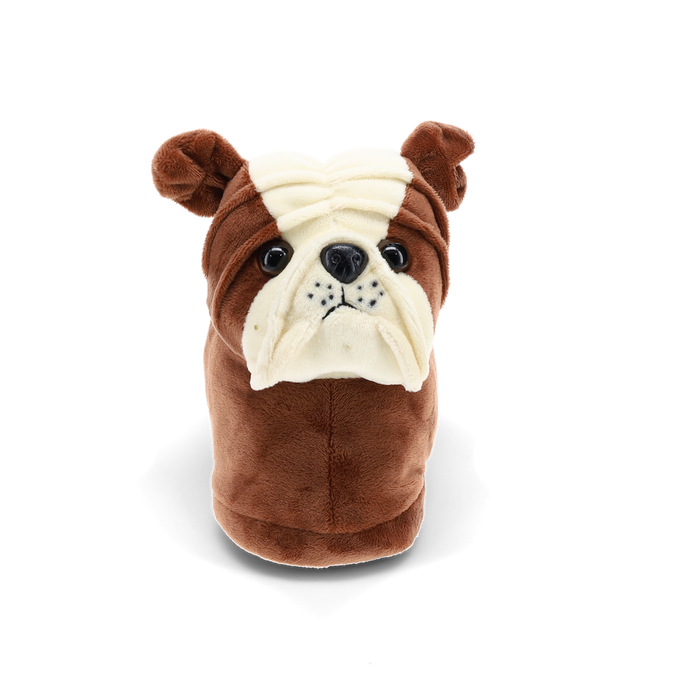 Benny the Bulldog HappyFeet Slippers