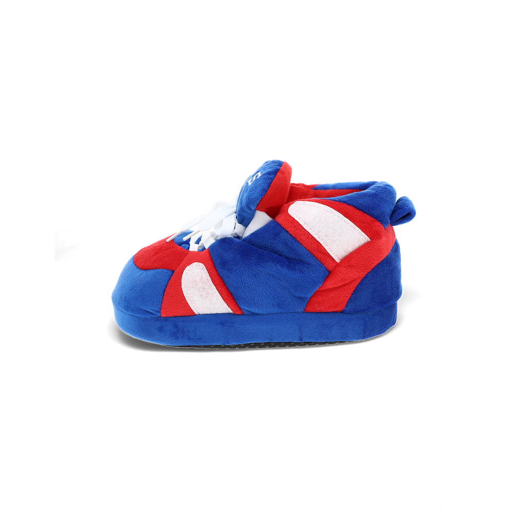 Buffalo Bills NFL slippers with a one-inch memory foam footbed