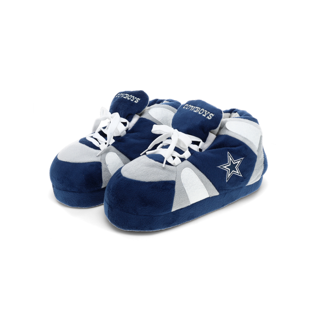 Dallas Cowboys Slippers | House Slippers for Dallas Cowboys – HappyFeet ...