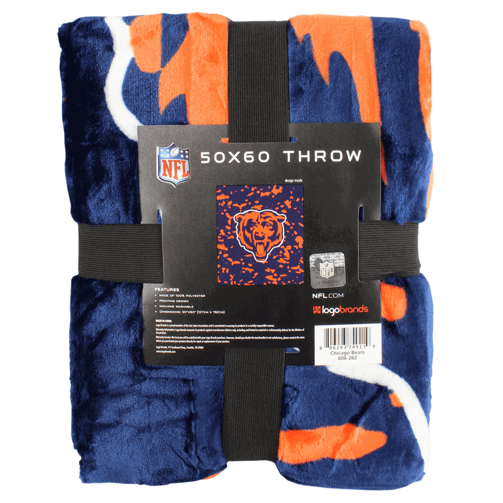 chicago bears blanket 3