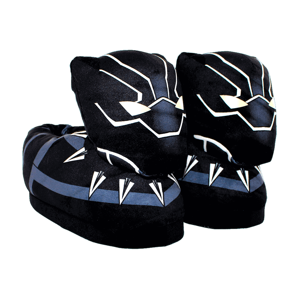 Black panther boys sales slippers