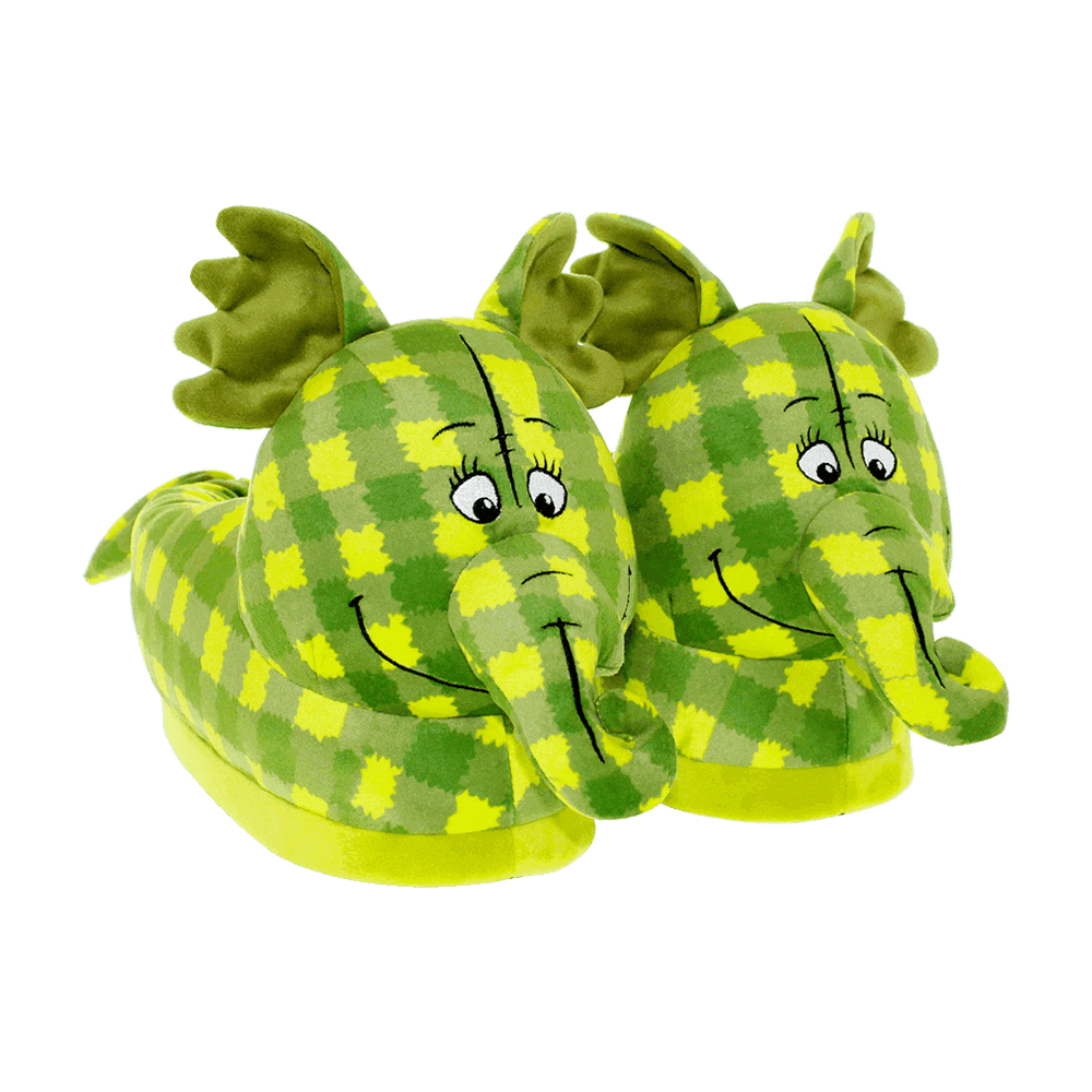 Green Heffalump Slippers