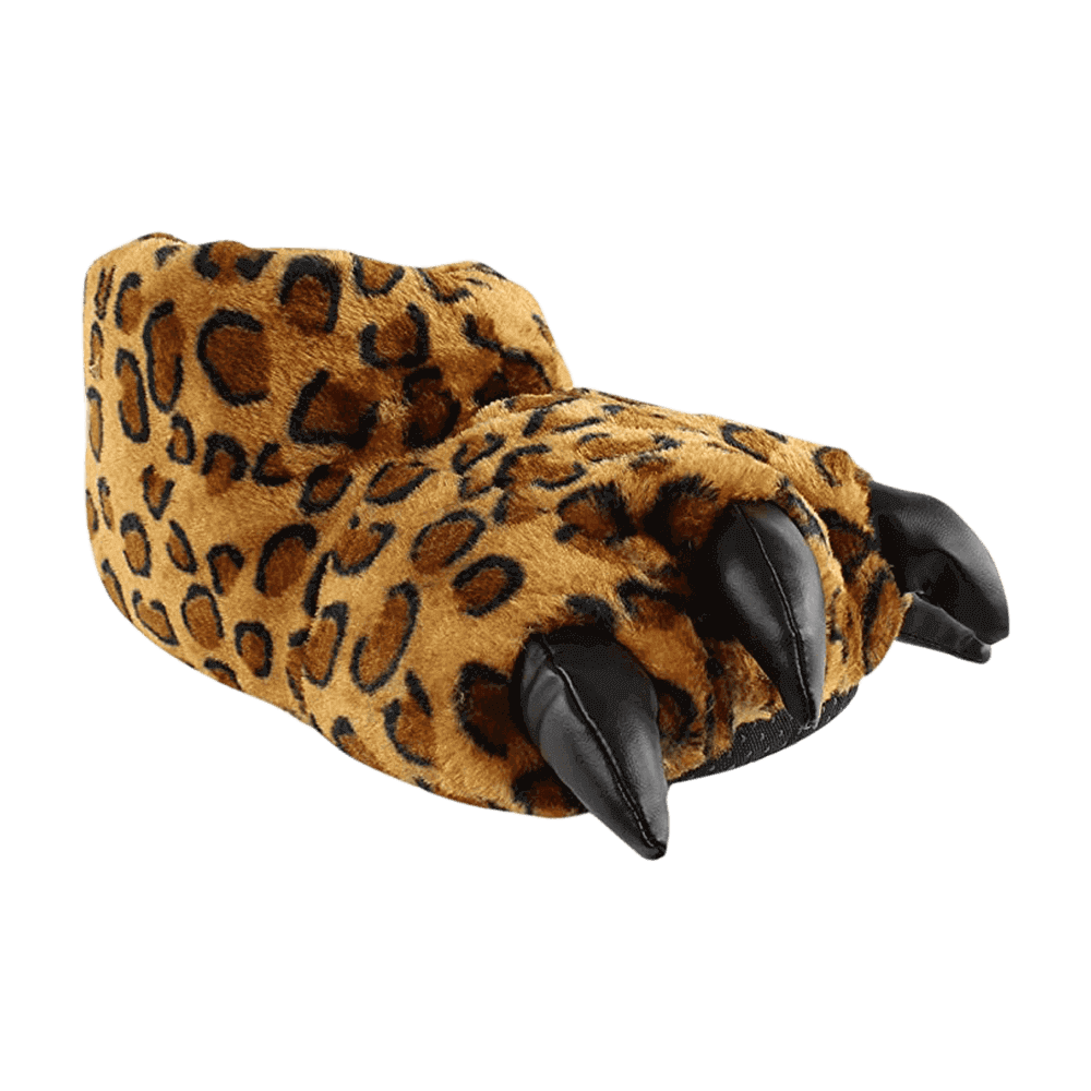 femte Wreck veltalende Leopard Claw Foot Slippers – HappyFeet Slippers