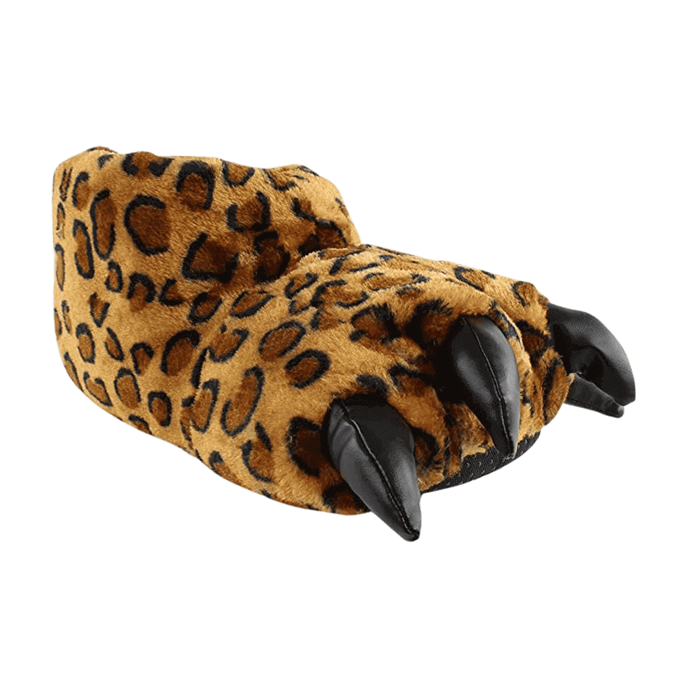 Leopard Claw Foot Slippers HappyFeet Slippers
