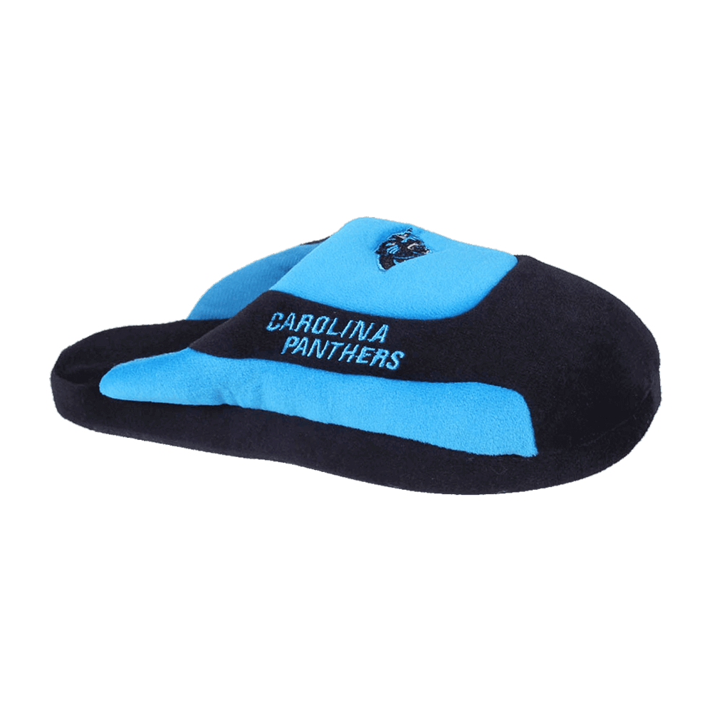 Happy Feet Mens and Womens Carolina Panthers - Low Pro Slippers 