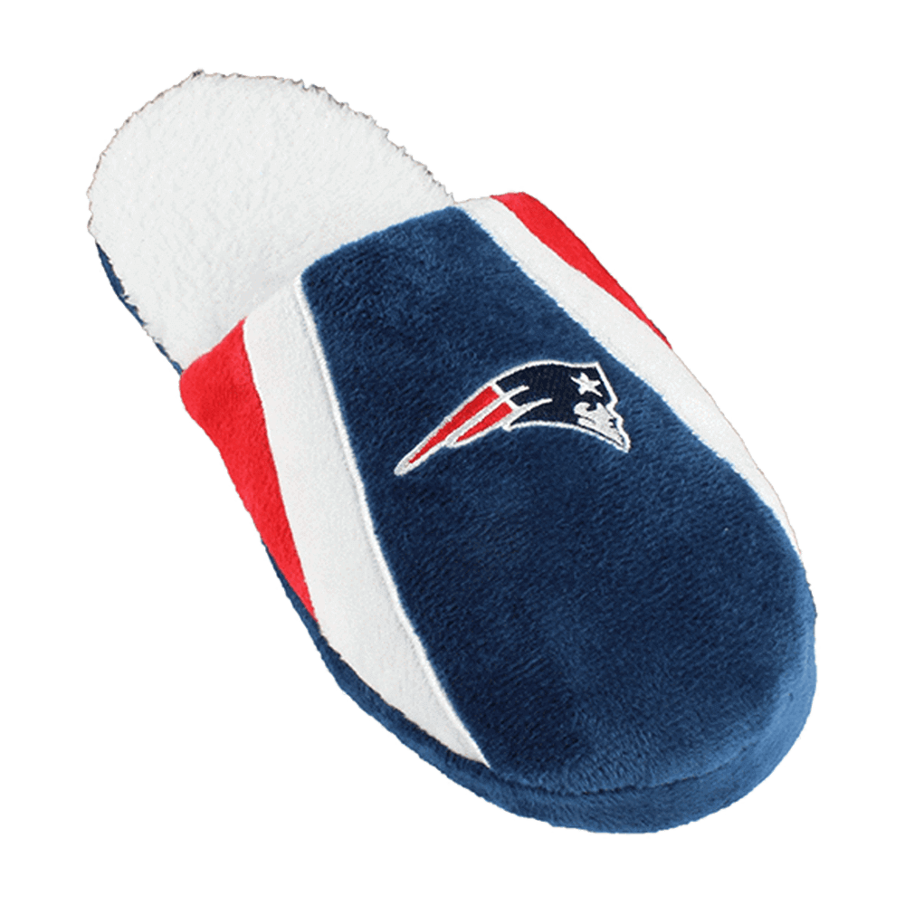 patriots sherpa slippers 1