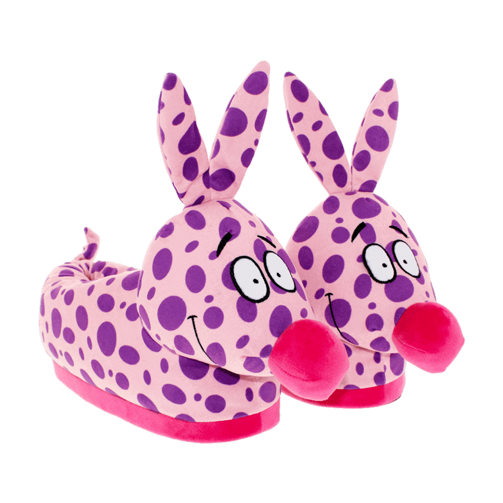 Pink & Purple Woozle Slippers