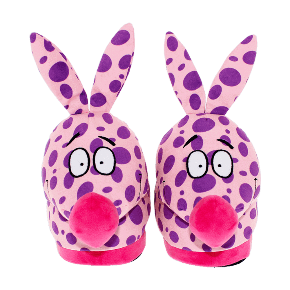 Pink & Purple Woozle Slippers