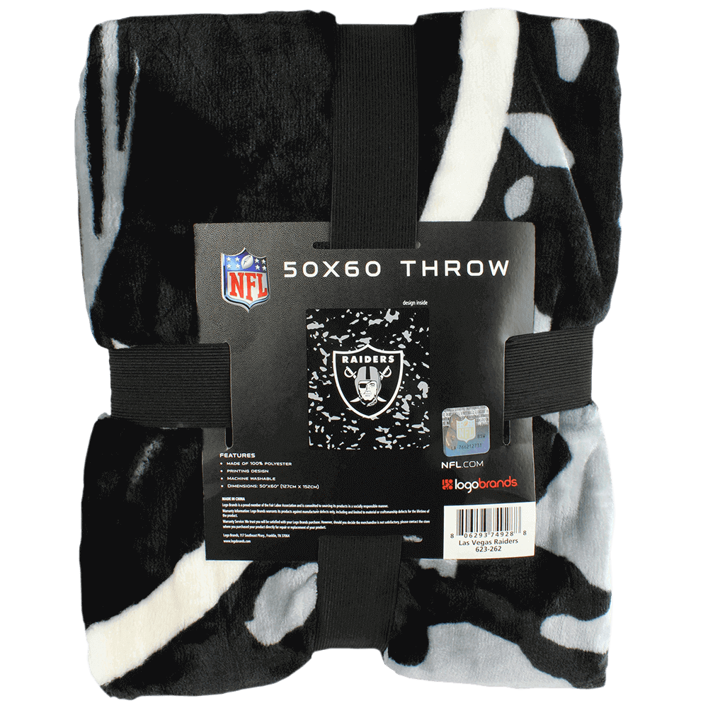 las vegas raiders blanket 3