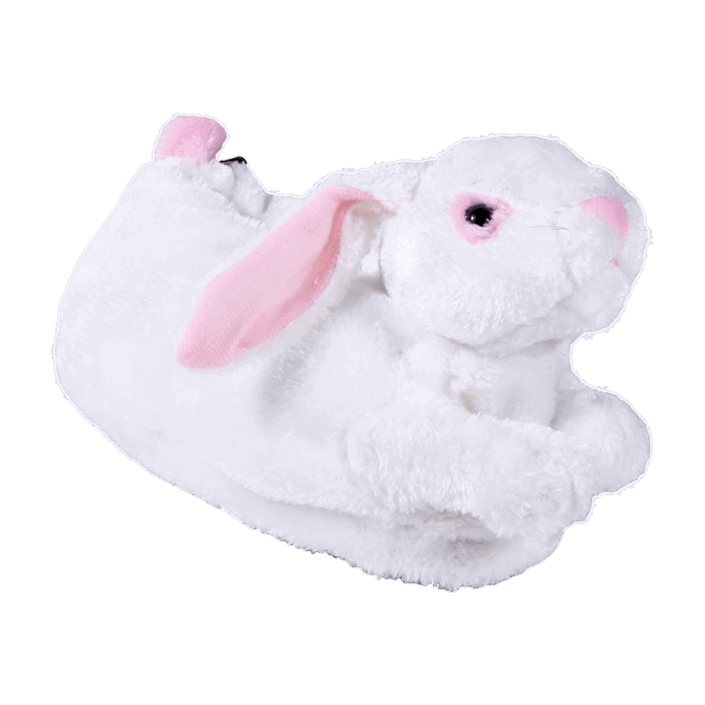 White Bunny – HappyFeet Slippers